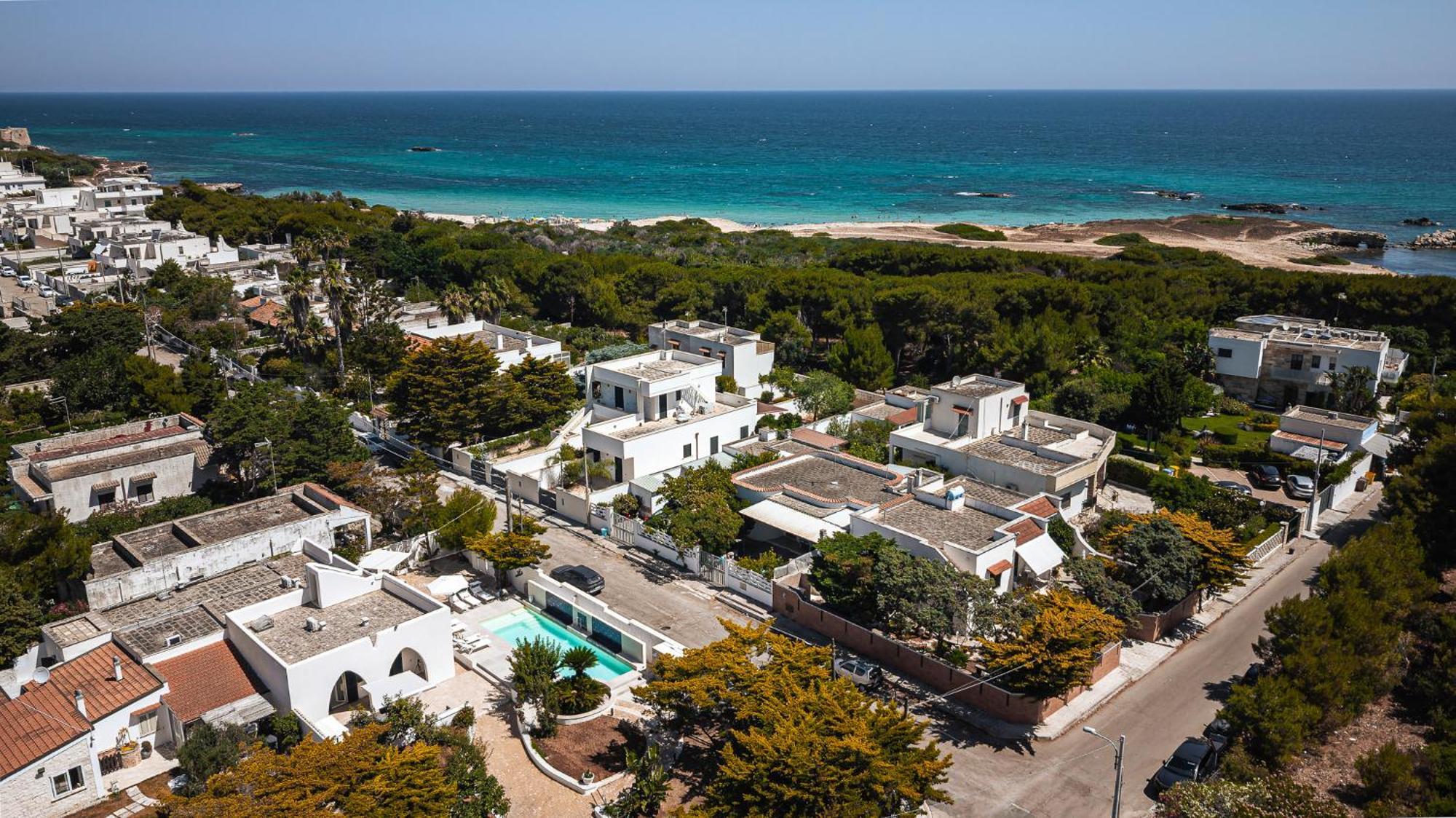 Helloapulia Villa Pool And Beach - 150Mt From The Sea San Foca Esterno foto
